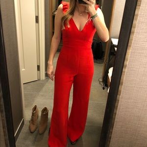 Red Pants Romper/Jumpsuit!! Super cute ❤️